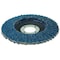 Weiler 4-1/2" Tiger Disc Abrasive Flap Disc, Conical (TY29), 24Z, 7/8" 50601 - alternate 1